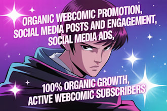promote your webtoon, webcomic, or webnovel across platforms