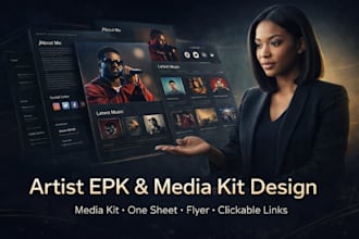 create a professional artist epk to elevate your music career