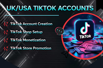 create a monetized tiktok account