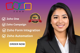 setup zoho crm setup  zoho email automation workflow zoho email marketing