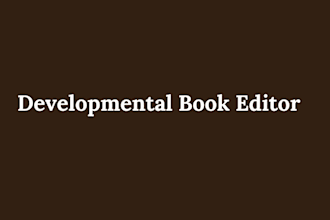 developmental book editing, formatting romance, sci fi or proofreading
