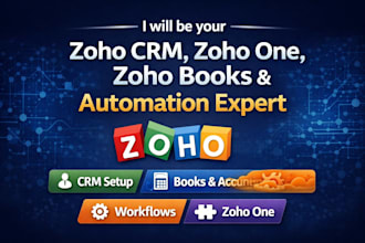 be your zoho crm zoho one zoho books zoho automation zoho workflow expert