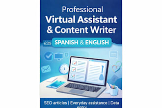 be your virtual assistant and SEO content writer