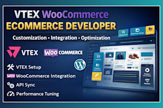 build online store on vtex io woocommerce prestashop ecommerce website developer