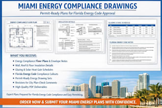 create permit ready energy compliance drawings