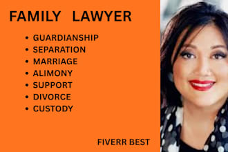 handle family law litigation including divorce, custody, guardianship, support
