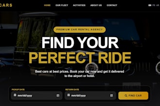 build a custom website or web dashboard