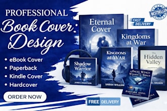 do book cover design, book cover design, for print and ebook