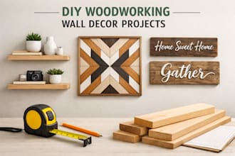 design step by step woodworking plans for wall decor projects