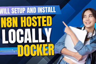 install and set up self hosted n8n automation on vps with docker, hostinger