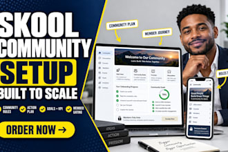 gohighlevel setup skool community setup skool online community ghl community