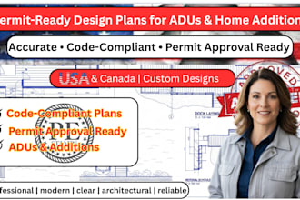 do a permit ready design plans for adu and home additions
