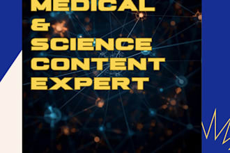 write clear, researched medical and health content