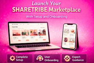 launch your sharetribe marketplace with setup and onboarding