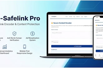 create a fully functional wp safelink pro on wordpress