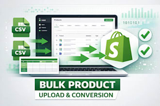 convert vendor files and upload shopify products, bulk CSV, matrixify store csv