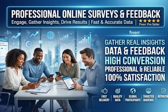 deliver real human responses for your online survey and research needs
