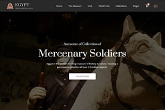design squarespace museum website wix cultural center art gallery center website