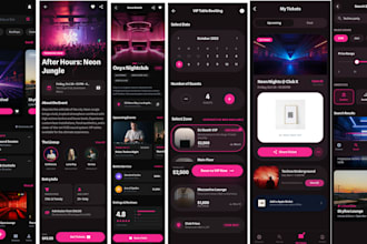 build nightlife booking app, club event finder app, party discovery app