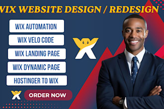 build wix website wix email automation wix landing page wix cms wix velo code
