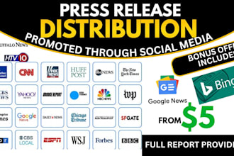 do SEO press release distribution for business crypto music on 450 news sites