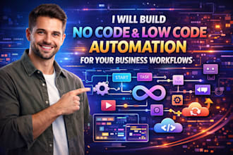 build no code and low code automation for your business workflows