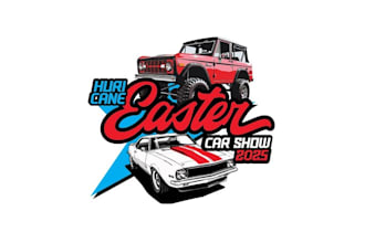 design charity easter car show logo