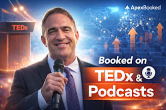 get you booked on top podcasts tedx speaking gigs tours and university events