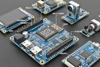 design esp32 wrover based pcb and hardware systems