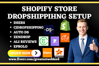 setup shopify dropshipping zendrop ali reviews dsers cjdropshipping auto ds