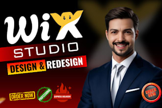build wix landing wix redesign wix studio website wix studio ecommerce website