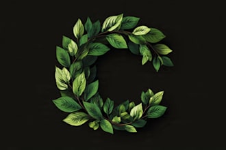 design modern botanical boho logo design with branding