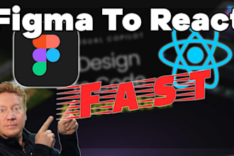 convert figma design to responsive react website