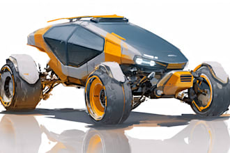 draw car concept as you ideas