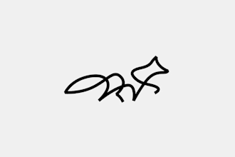 design modern minimalist line art logo for business