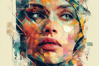design your abstract art