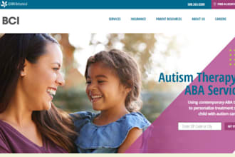 design wix aba therapy website counselling website redesign therapy website