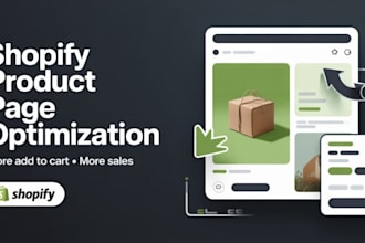 shopify product page optimization and copywriting to boost and  increase sales