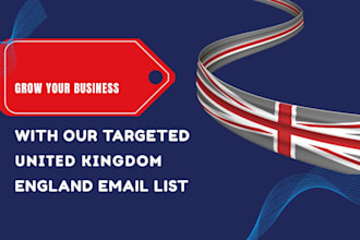 grow your business build a targted email list in UK united kingdom england b2b