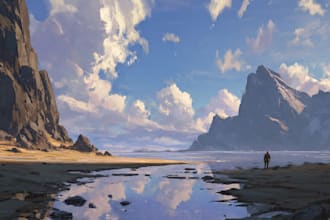 create breathtaking environmental concept art