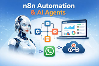 n8n ai receptionist make and n8n crm automation n8n agent n8n webhook