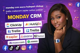 make com automation hubspot crm zapier notion jobber openclaw youtube automation