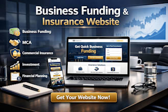 design business funding mca commercial insurance investment finance website
