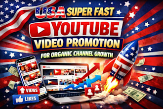 do usa super fast youtube video promotion for organic channel growth