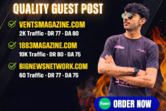 do guest post on ventsmagazine, bignewsnetwork, 1883magazine