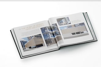 architecture property brochure, landscape brochure, cgi 3d external, catalogue