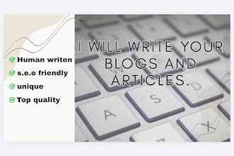 blogpost and articles writing