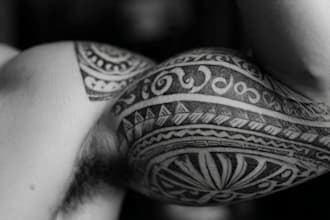 design a custom tribal tattoo and ornamental