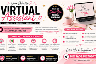 provide reliable virtual assistant services