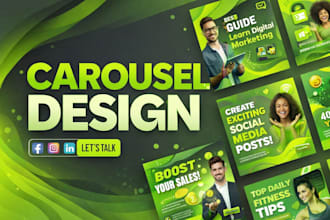 design carousel ads for instagram facebook
